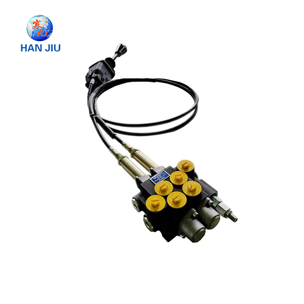 P40 valve directional control valve hydraulic valve with joystick & remote control cable 