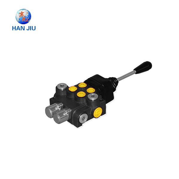 Factory direct high pressure 2 Spools direction control joystick p40 valve 40lpm for hydraulic plow and tractors 