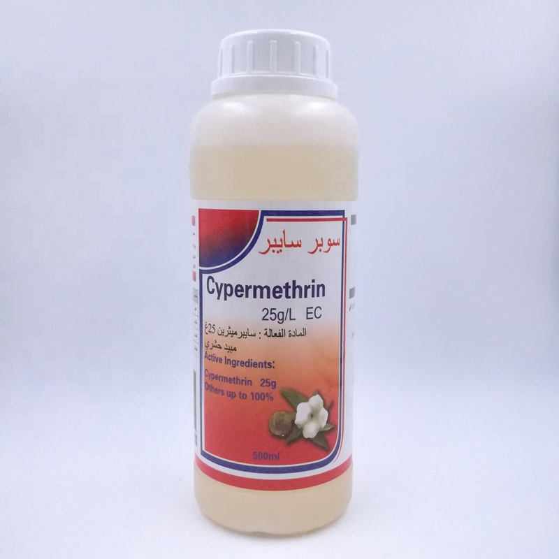 Liquid insecticide Agrochemical Cypermethrin 25%EC 25g/l