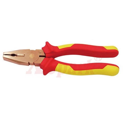 Non Sparking Safety Tools Inuslated Injection Pliers, Lineman