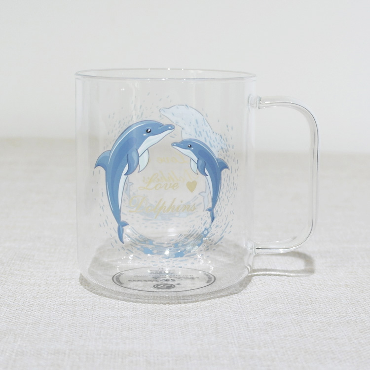 Glass mug