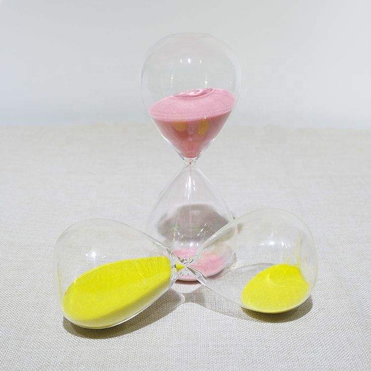 Glass sand timer