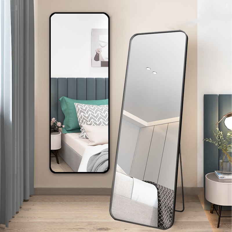 150*40cm aluminium alloy framed floor mirror for living room 