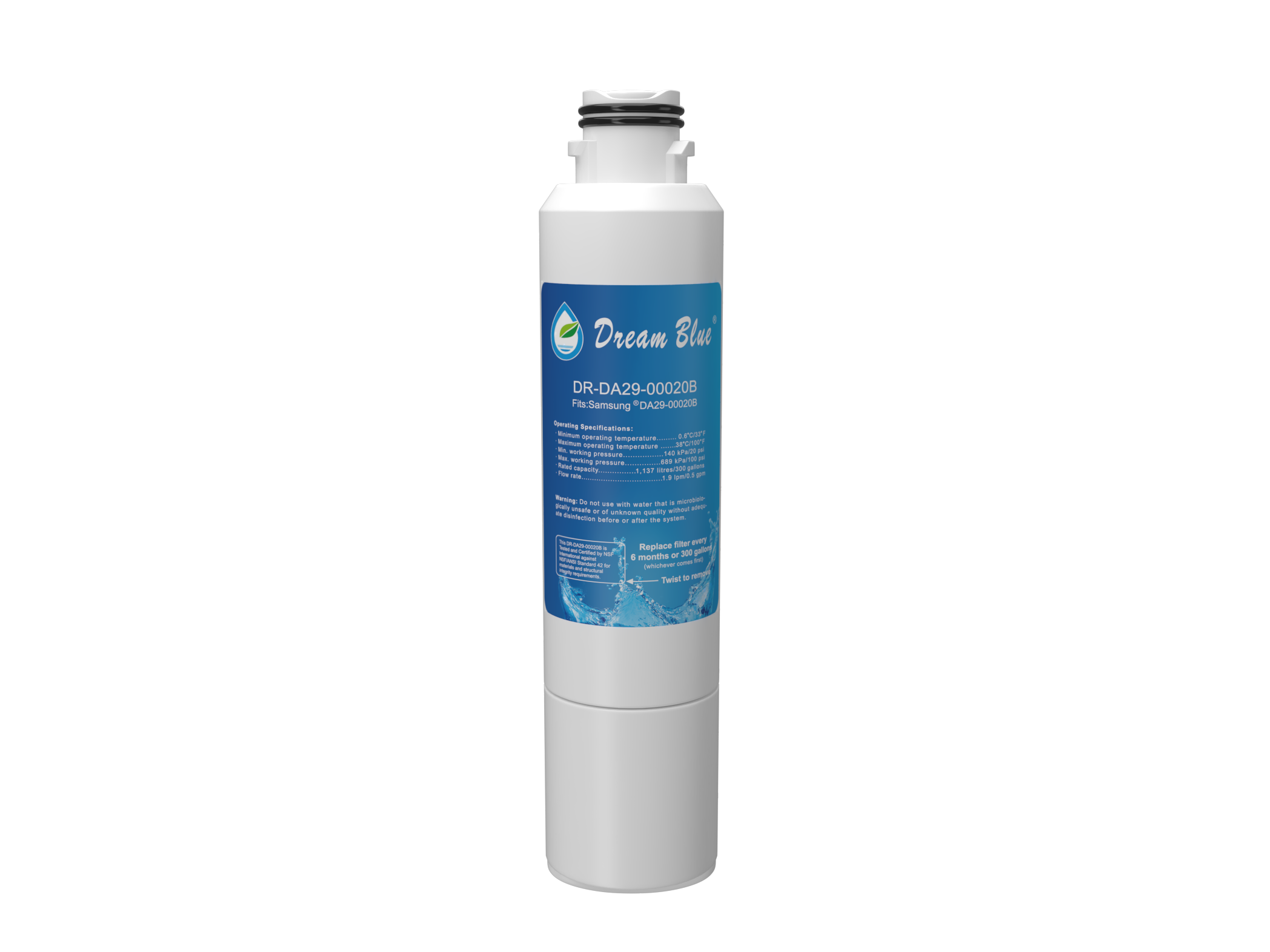 Fridge Refrigerator Water Filter Samsung DA29-00020B Compatible Replacement Water Filter Cartridge