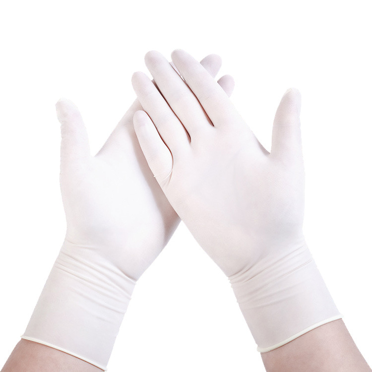 DISPOSABLE LATEX EXAMINATION GLOVE