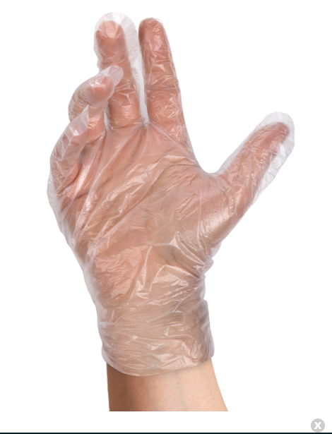 DISPOSABLE HDPE GLOVES