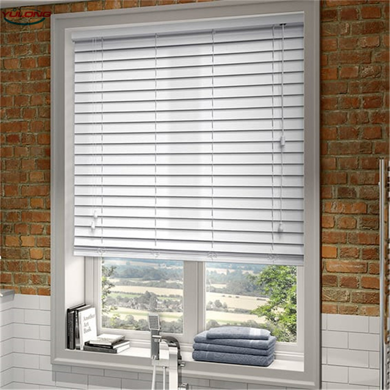 Horizontal Style Korean Wooden Blinds And Curtains