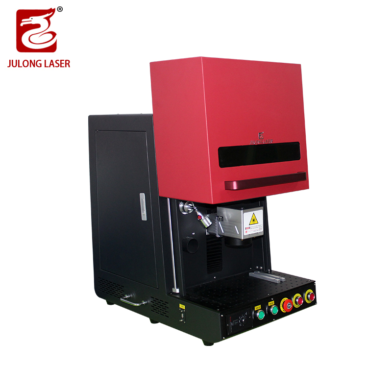 Closed fiber laser marking machine