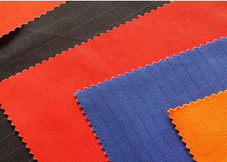 Cotton100% 205GSM Twill Flame Retardant Anti-Static Special Dyed Fabric For Protective Work Clothes