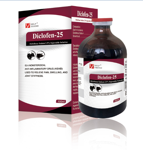 Diclofenac Sodium 2.5% Injectable Solution