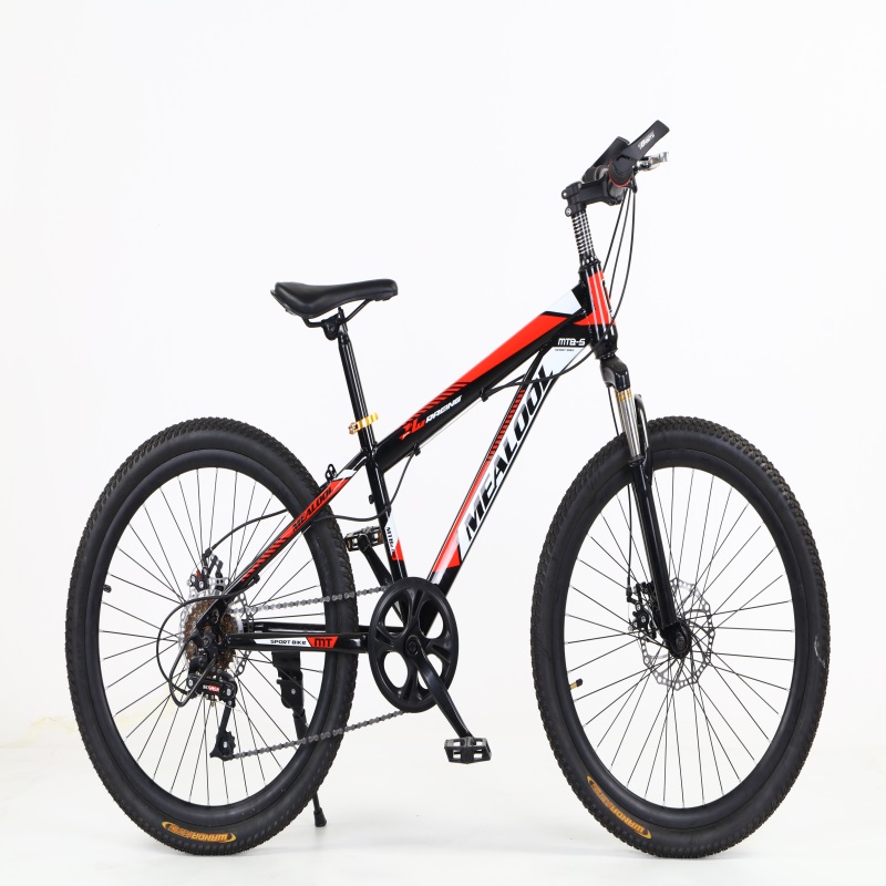 high carbon steel frame MTB Mountain bike with full suspension 