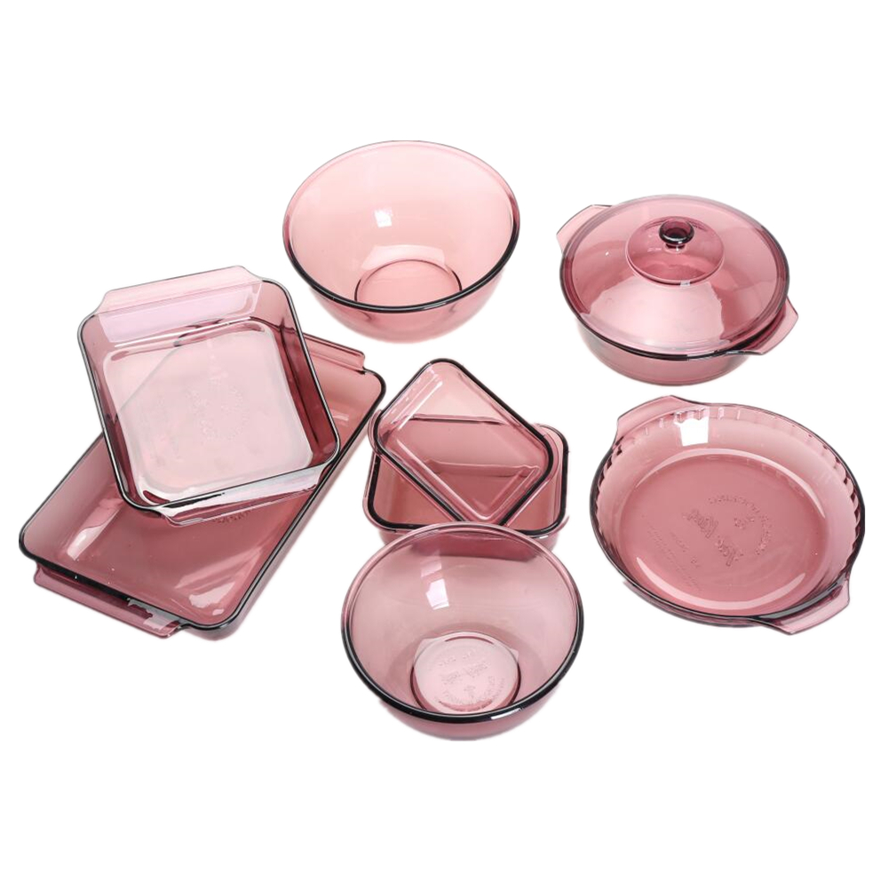 Color Glass Borosilicate Glass Baking Dish Glass