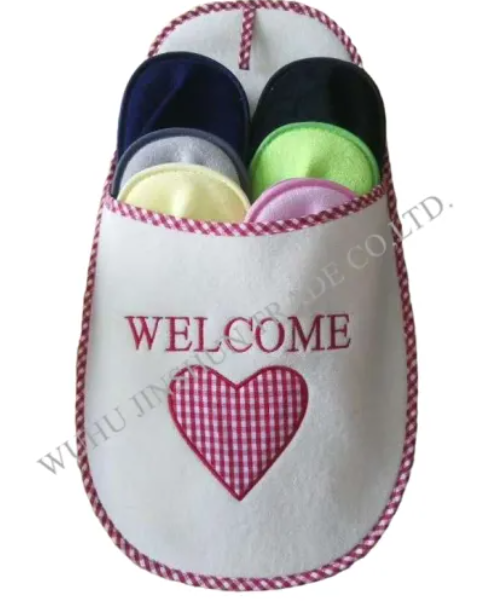 6pk cotton home slipper