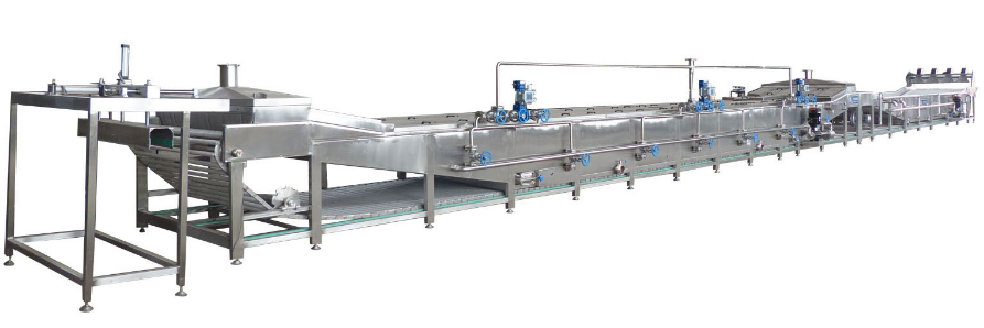 PASTEURIZATION COOLING LINE