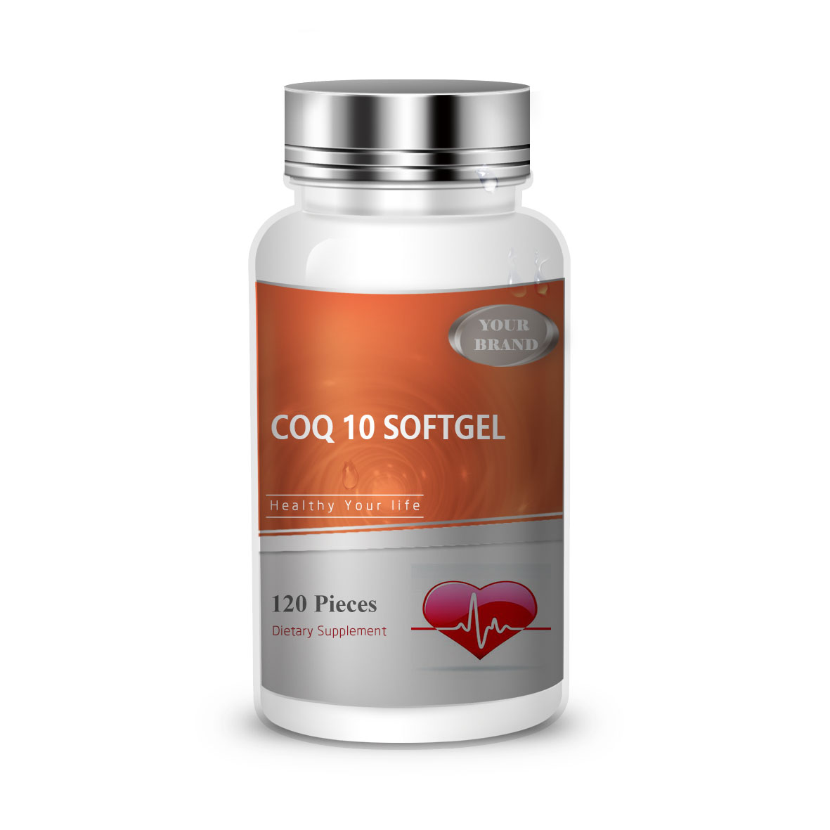 Amazon Hot Selling High Quality OEM Coenzyme Q 10 Softgel