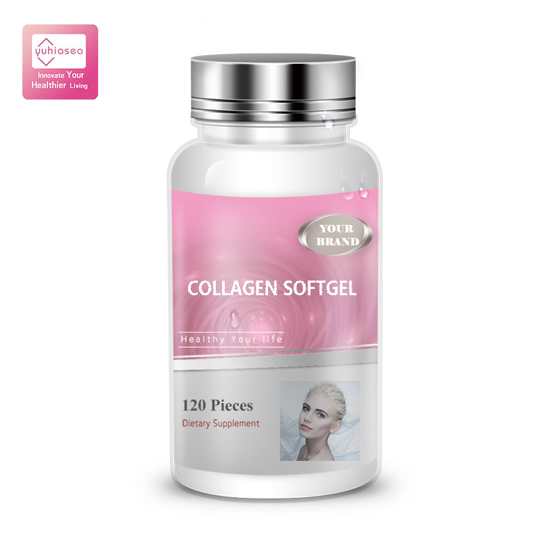 Amazon Hot Selling High Quality OEM Collagen softgel