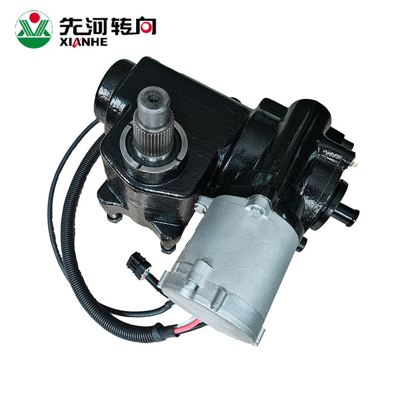 Recirculating ball electric power steering assembly for pickup truck