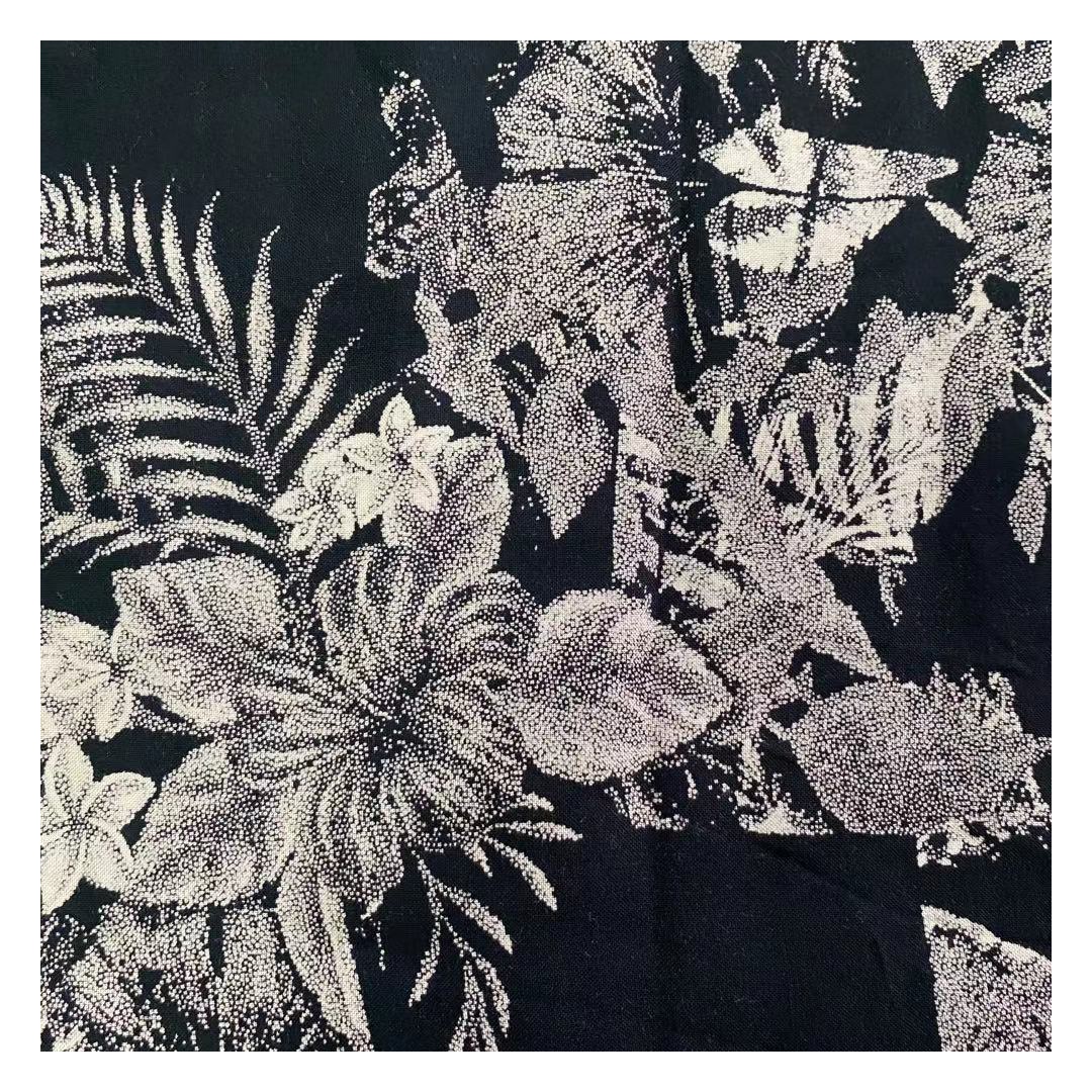 Rayon viscose discharge print fabric