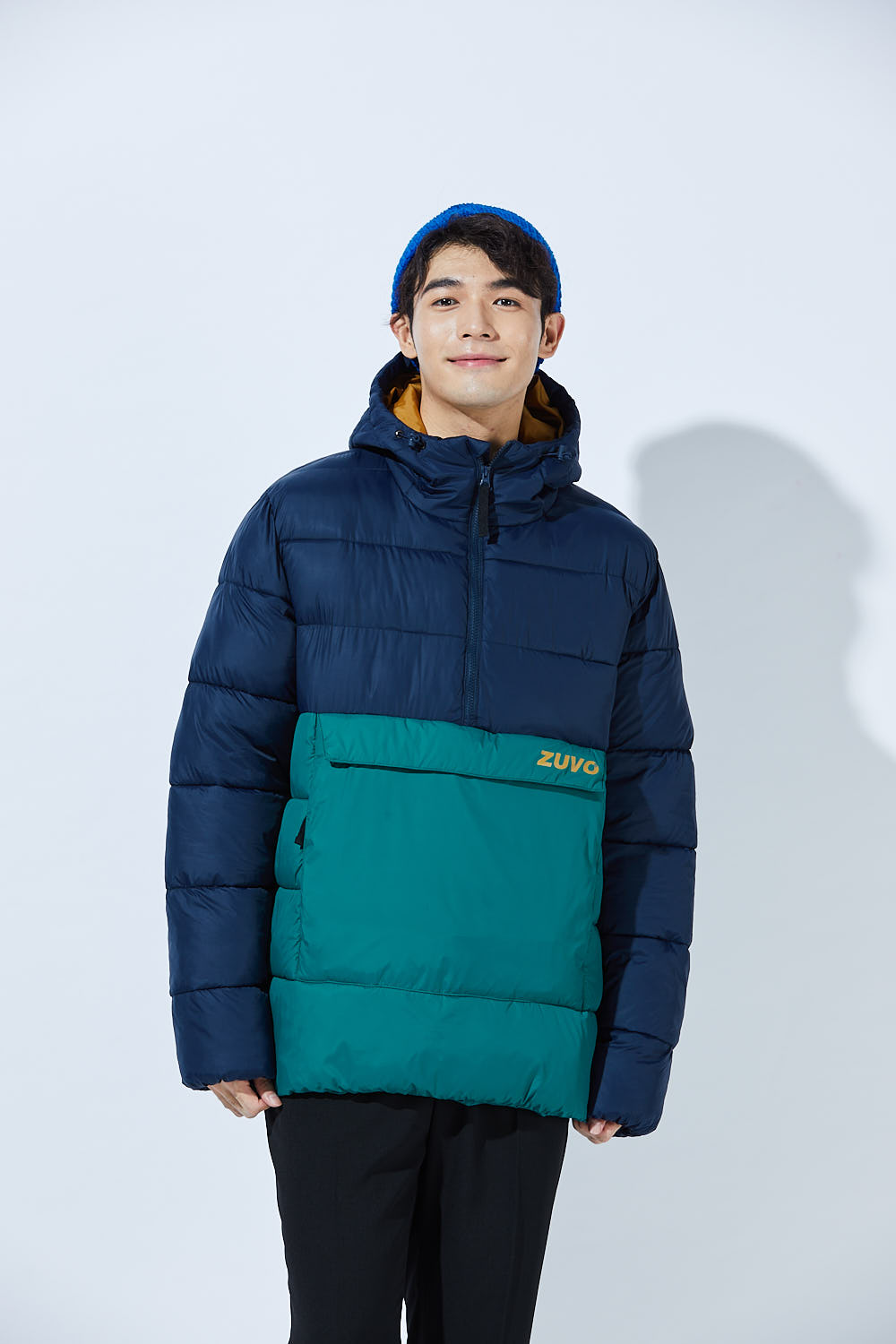 MENS  OVERHEAD PUFFER JACKET