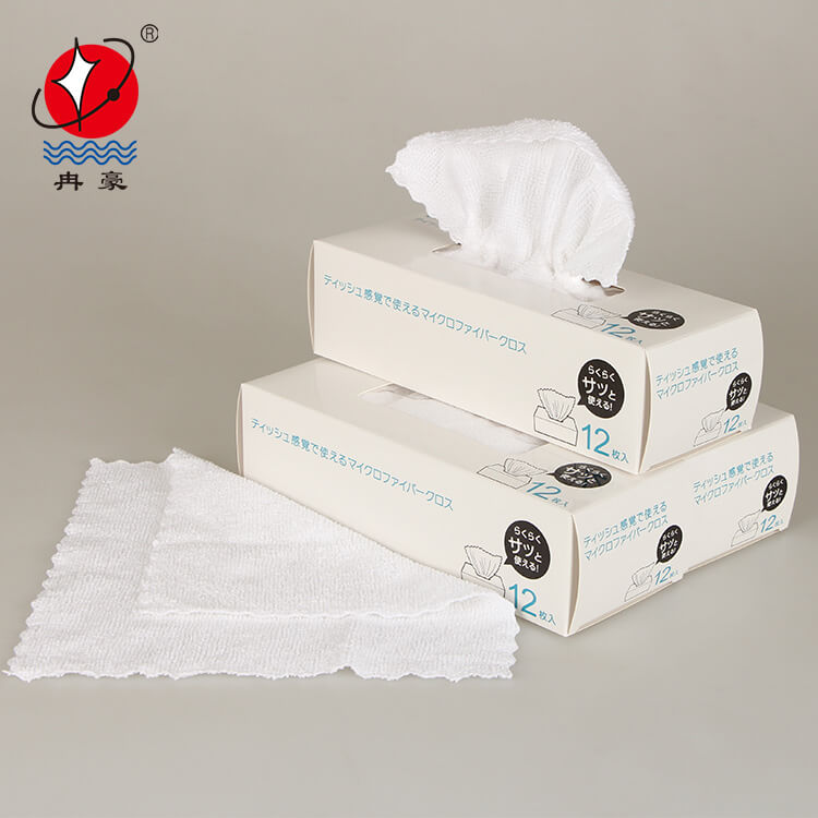 Reusable microfiber cleaning cloth wipes