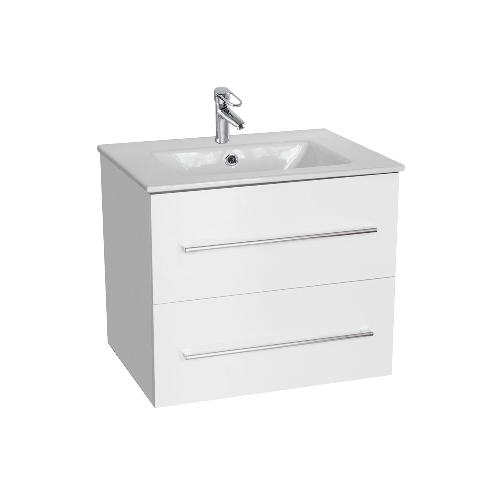 MDF wall hung bathroom vanity, K2032